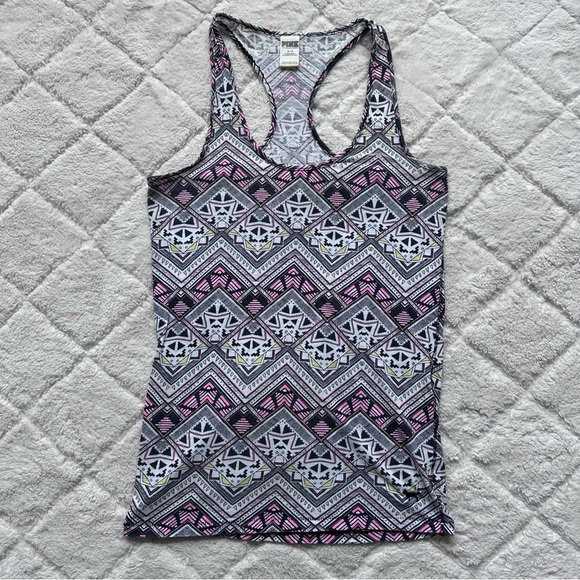 Victoria's Secret PINK | Aztec Layering Racerback Tank | Size Small - Picture 2 of 8